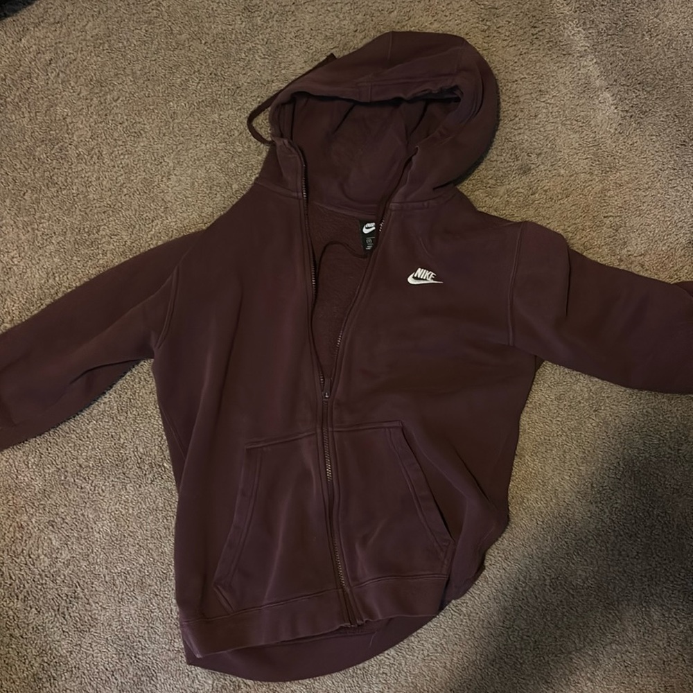 NIKE Burgundy Jacket